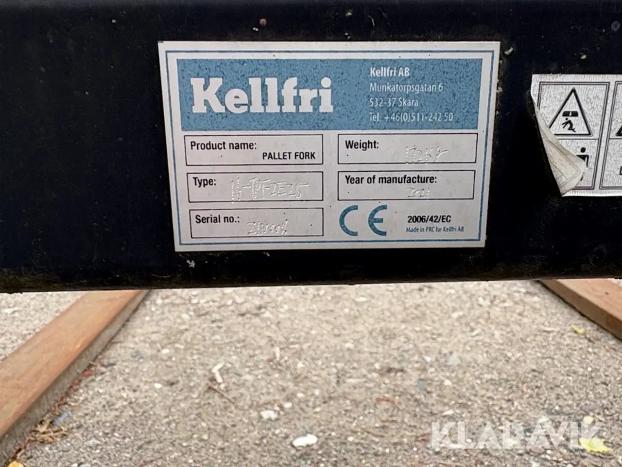 Billede 9 - Pallegafler Kellfri