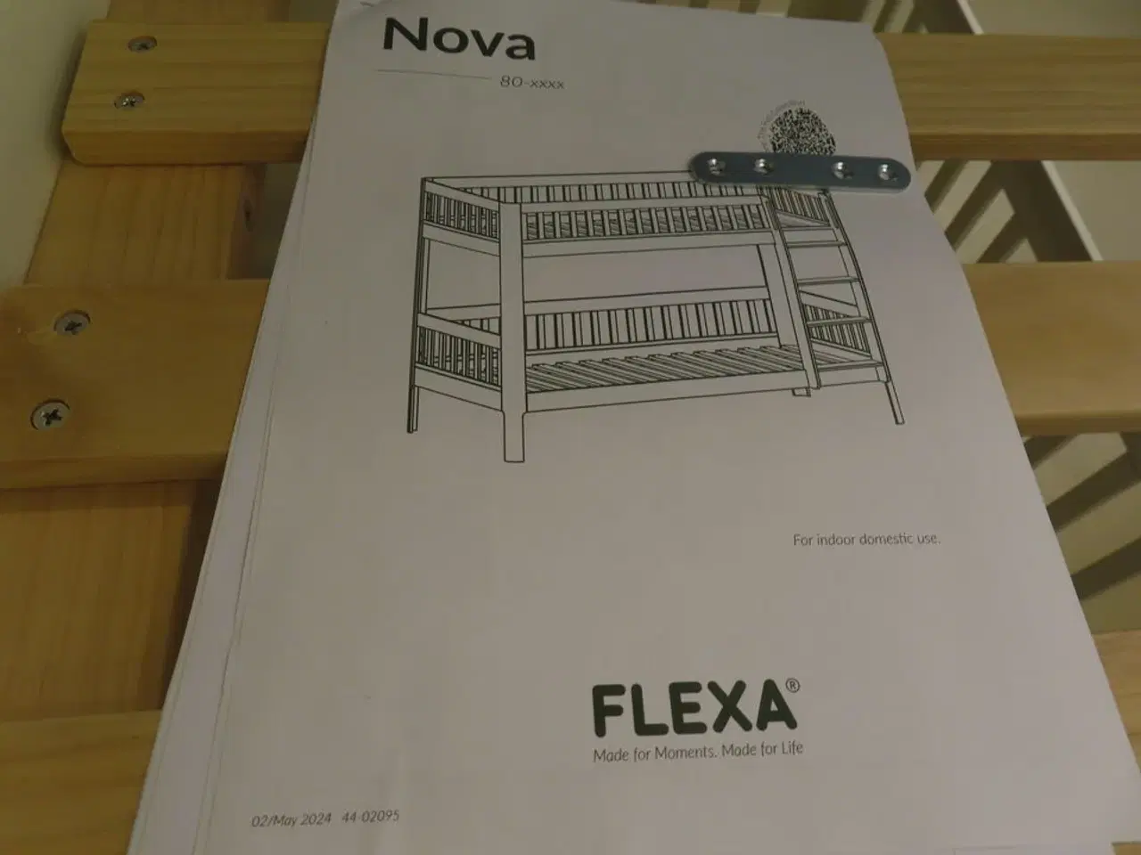 Billede 2 - Køjeseng FLEXA NOVA med hule
