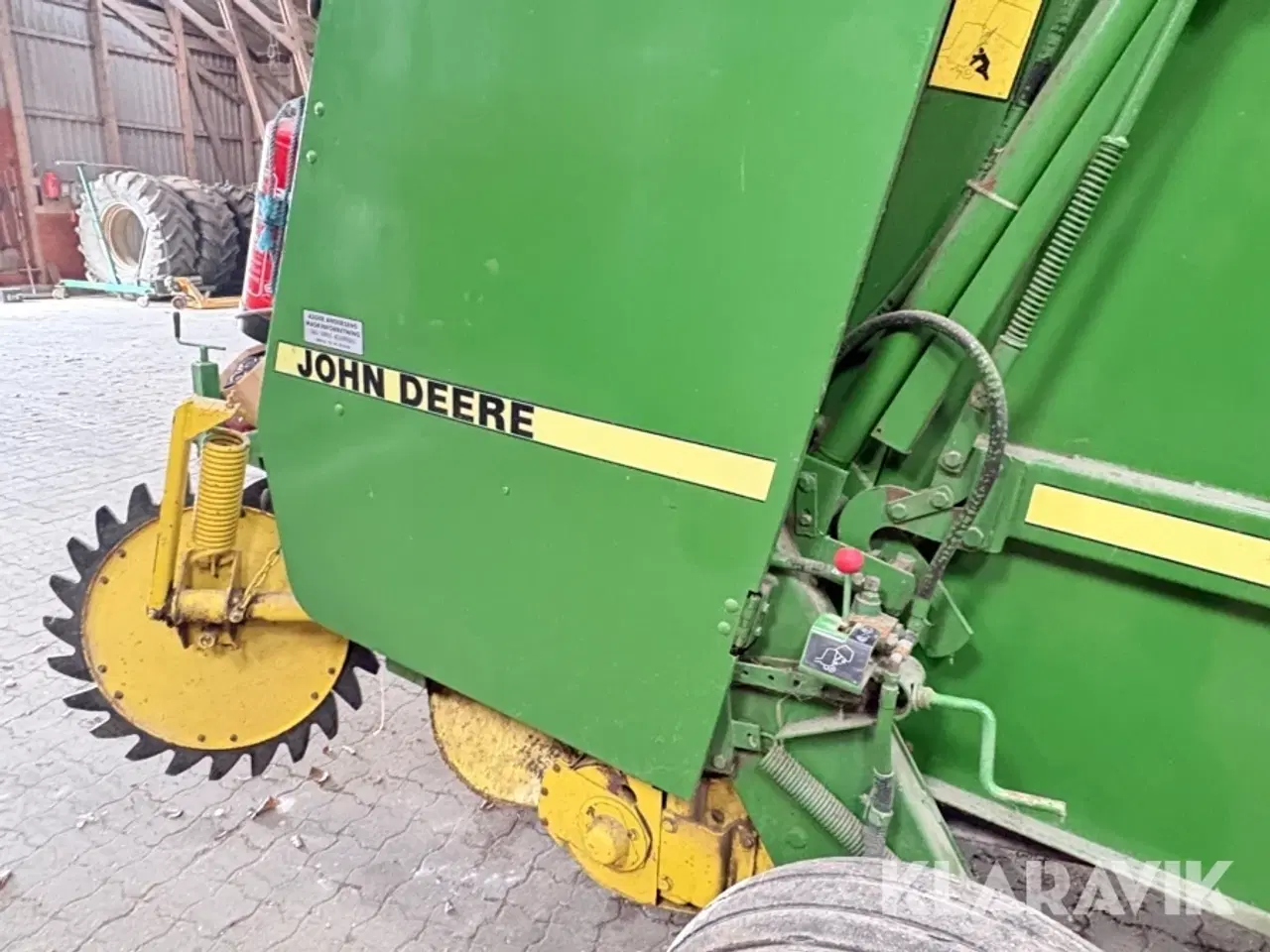 Billede 10 - Rundballepresser John deere 550