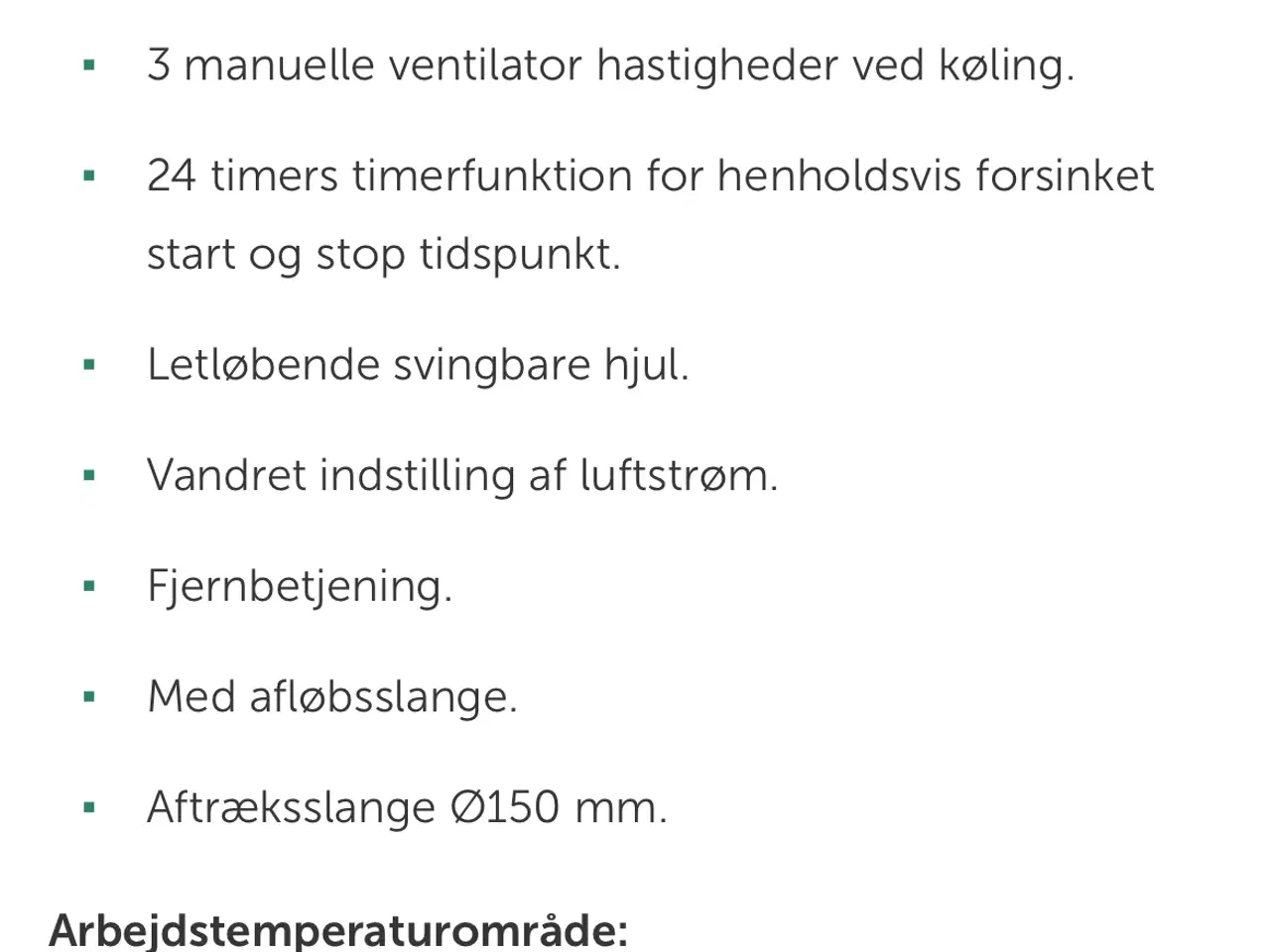 Billede 5 - Thermex SuperCooler VII mobil aircondition, varm/k