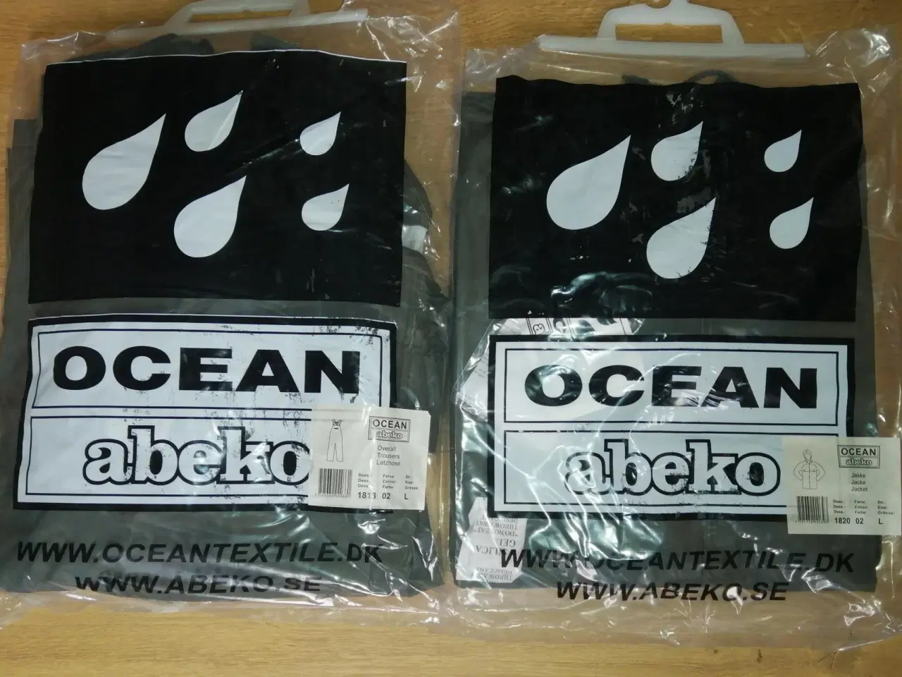 Billede 7 - Nyt Ocean pvc vandtæt regnsæt unisex, grøn, str. L