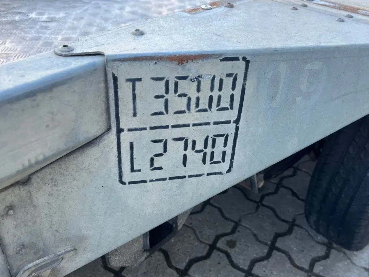 Billede 7 - Ifor Williams gx125 Nysynet maskintrailer