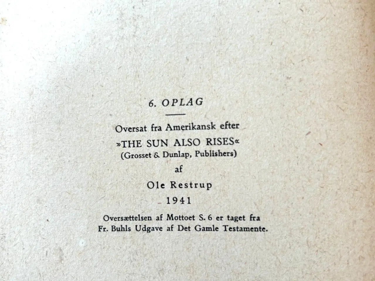 Billede 3 - Og Solen Går Sin Gang af Ernest Hemingway 