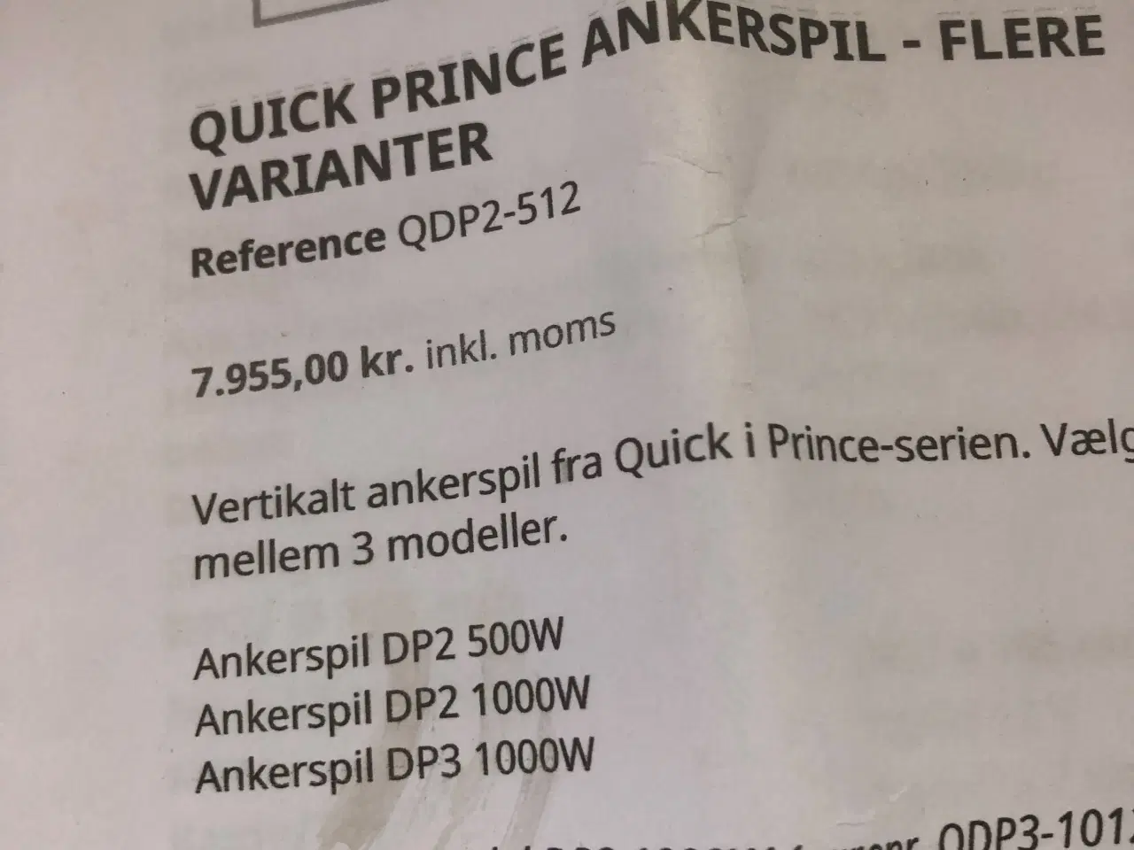 Billede 2 - Ankerspil