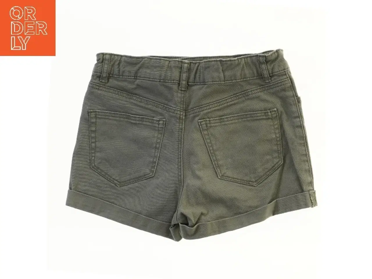 Billede 2 - Olivengrønne shorts fra H&M (str. 140)