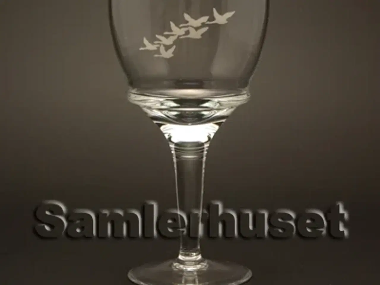 Billede 1 - Svane Rødvinsglas. H:165 mm.