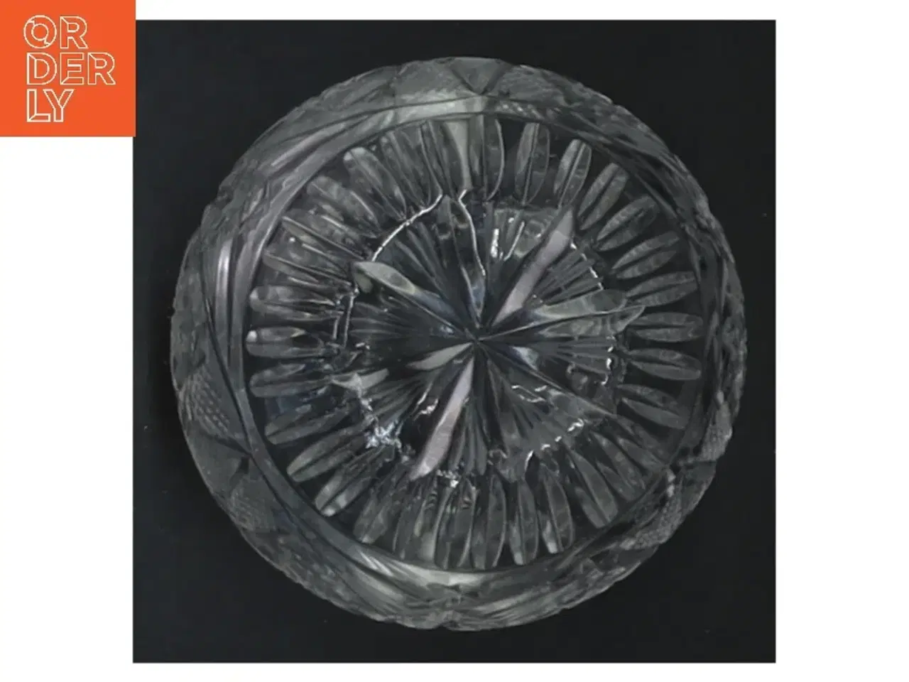 Billede 5 - Krystal glas med låg(str. 12 cm) (str. 12 cm)