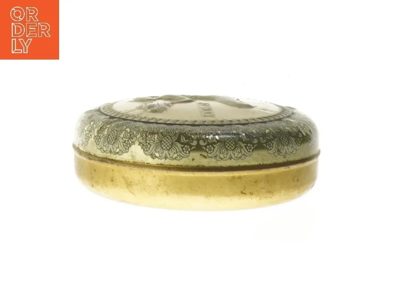 Billede 2 - Dekorativ romantisk dåse (str. Ø 12 cm)