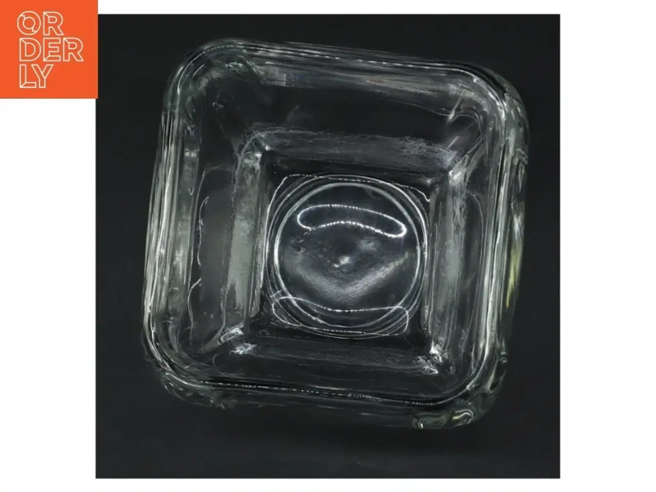 Billede 3 - Glaskube vase (str. 11x11 cm)