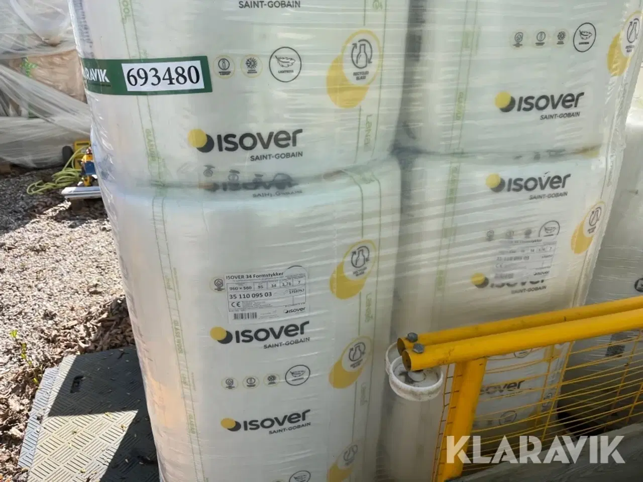 Billede 3 - Isolering Isover Formstykker lamda 34 25 pakker