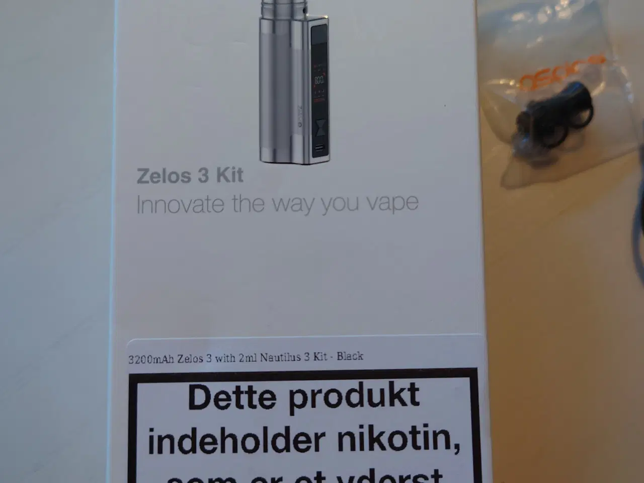 Billede 1 - Aspire Zelos 3 Kit