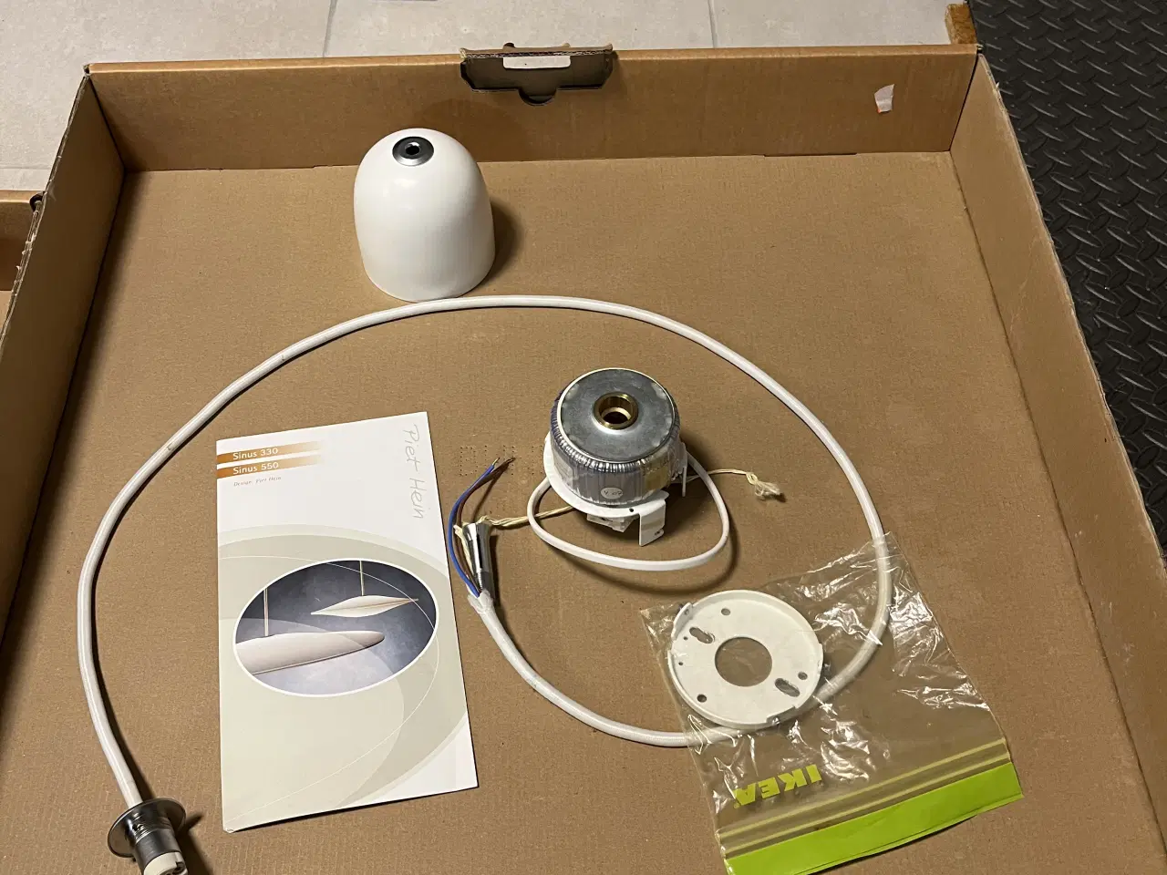 Billede 3 - Piet Hein sinus lampe 550 (pendel)