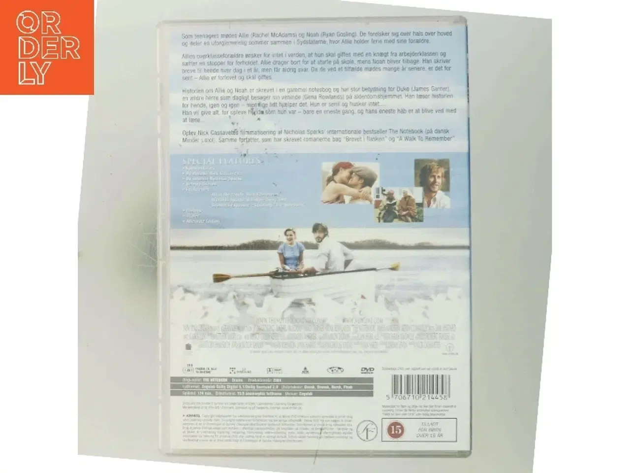 Billede 3 - The Notebook med Ryan Gosling (DVD)