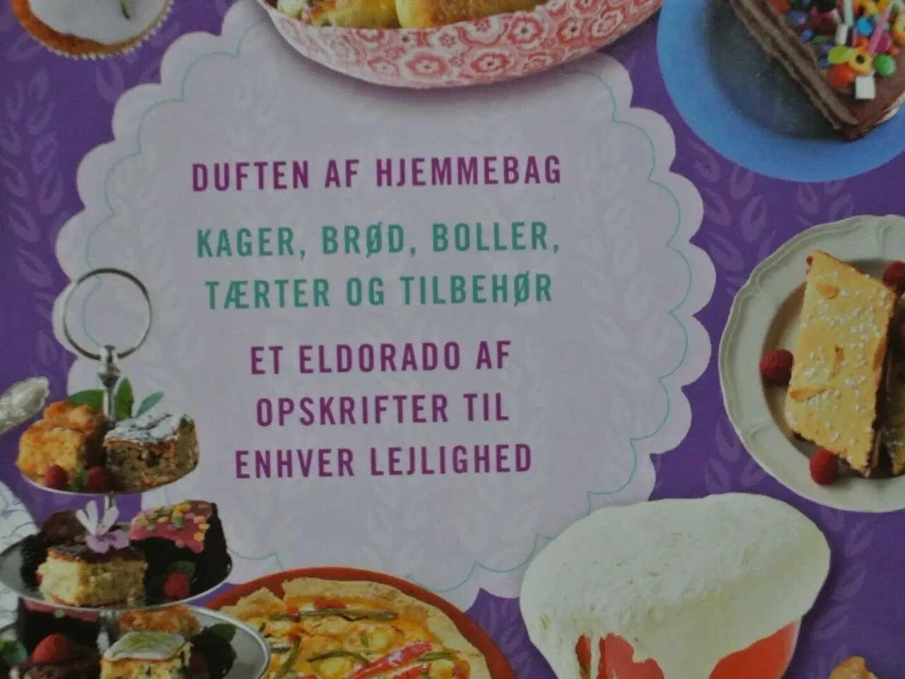 Billede 3 - bag med smag. den helt store bagebog om kager, tær