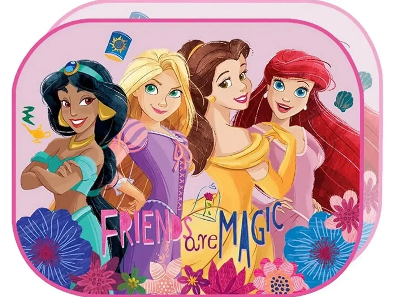 Billede 1 - Disney solbeskytter Princess 2 stk. 44x35 cm