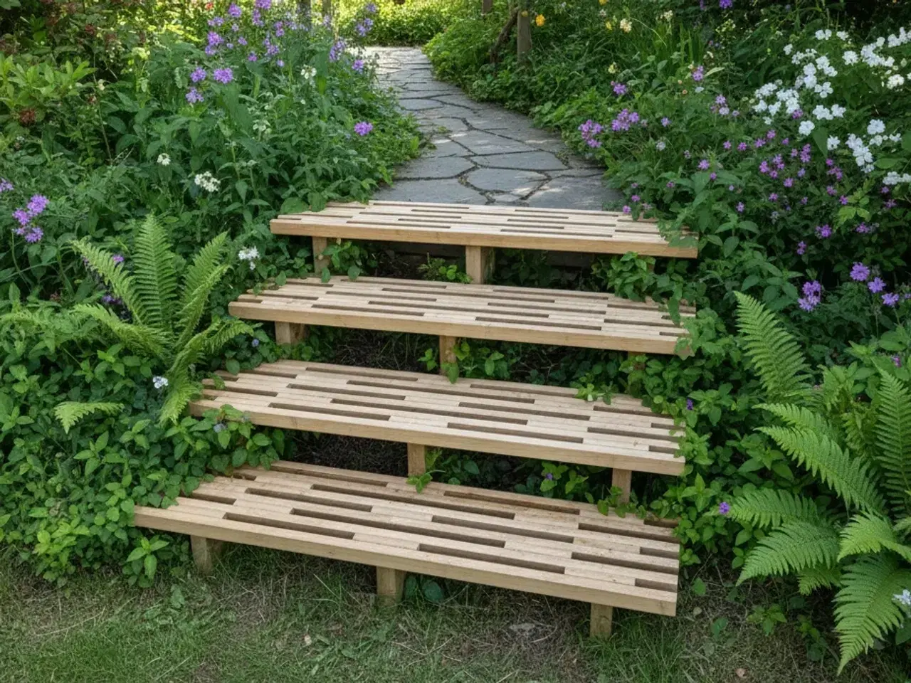 Billede 4 - Trappe, egetræ - hele DK