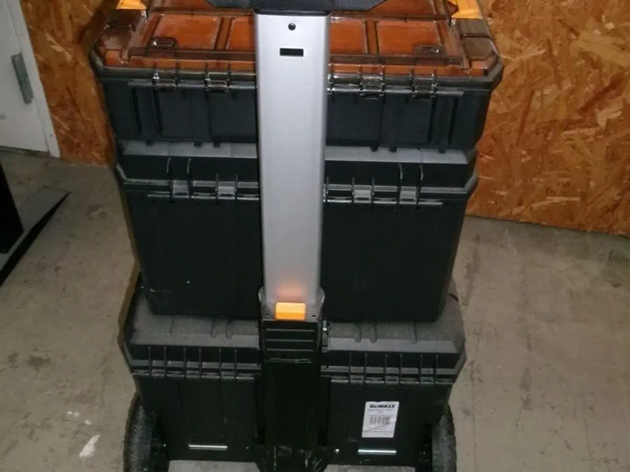 Billede 2 - Værktøjsvogn med 3 kasser DEWALT