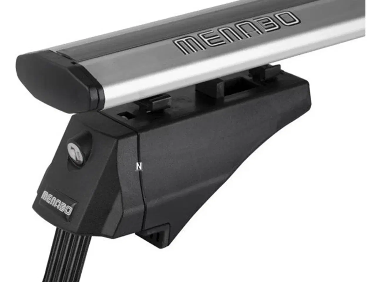 Billede 1 - Menabo Blade M Tagbøjlesæt Sølv 2 stk.