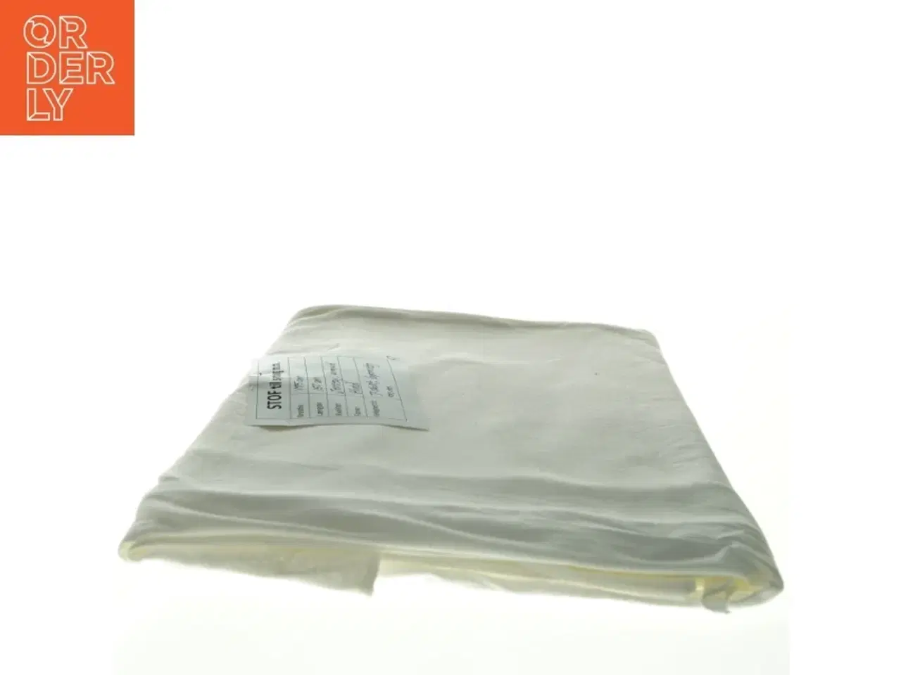 Billede 2 - Jersey-stof, bomuld, hvidt (175 cm x 150 cm)