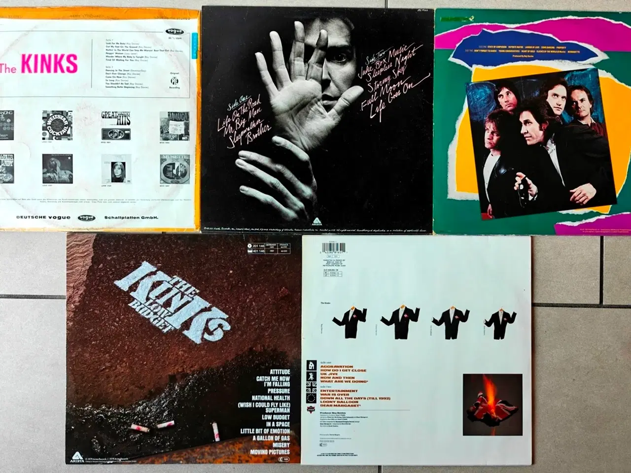 Billede 2 - The Kinks 5x LP plader