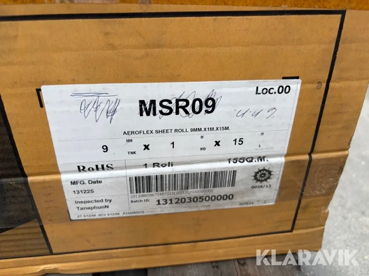 Billede 7 - Fleksibel isolering Aeroflex MSR13 og MSR09