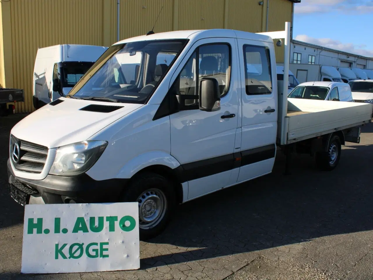 Billede 2 - Mercedes Sprinter 316 2,2 CDi R3 Mandskabsvogn m/lad