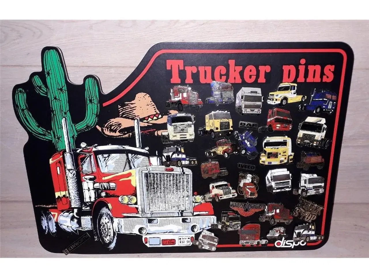 Billede 1 - Trucker / lastbil´s  Pins 