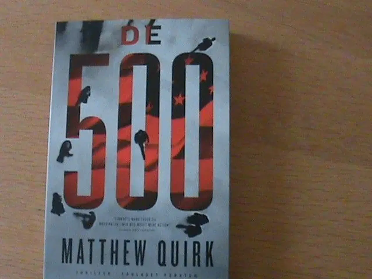 Billede 1 - Bog "DE 500" af Matthew Quirk