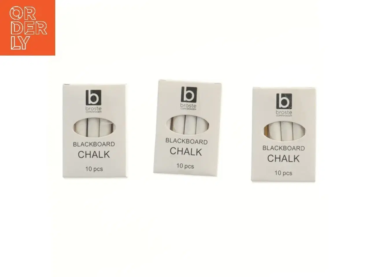 Billede 1 - Tavlekridt fra Broste (str. 8x5 cm)