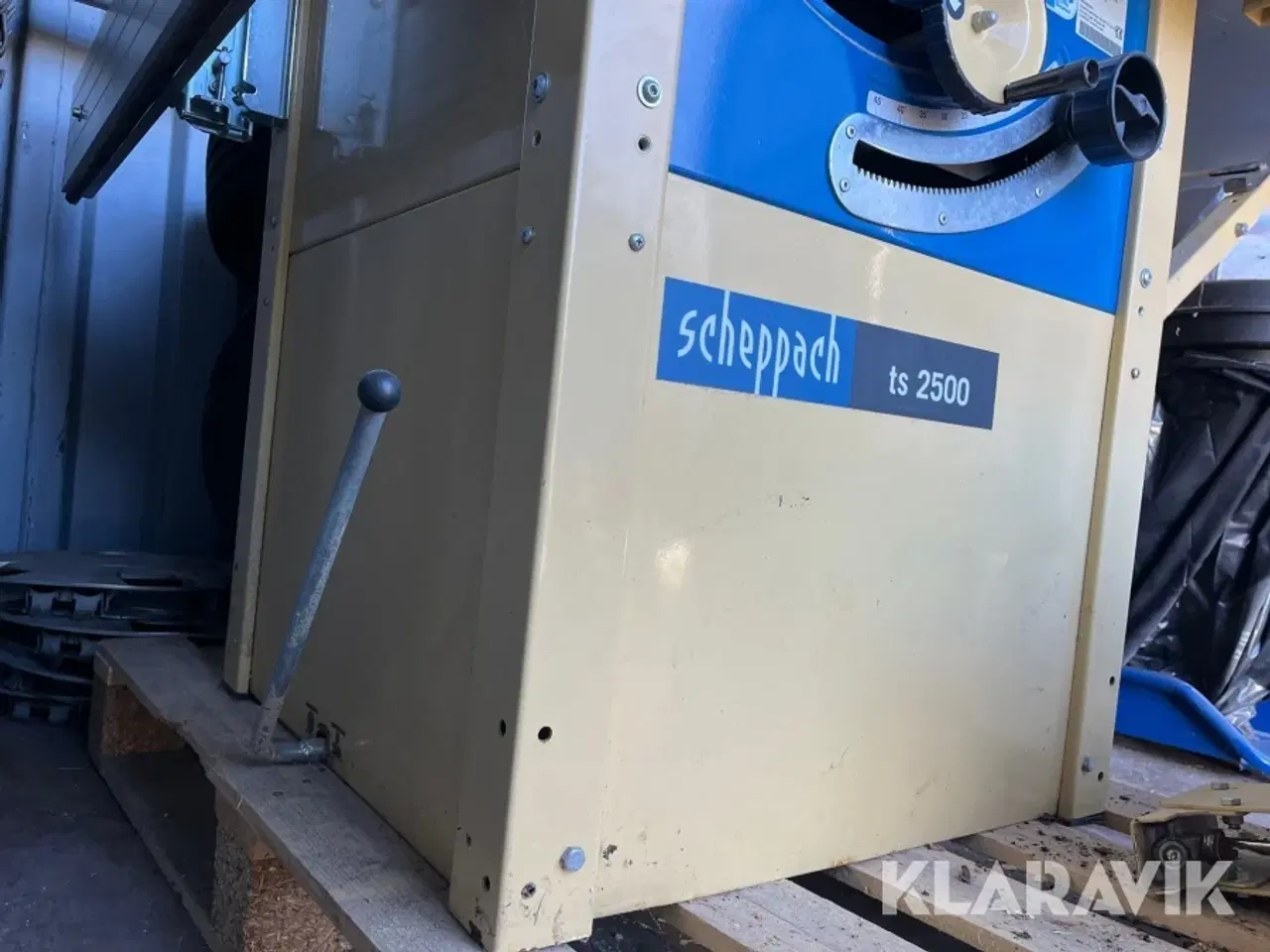 Billede 11 - Rundsav/formatsav med spånsug Scheppach Ts2500