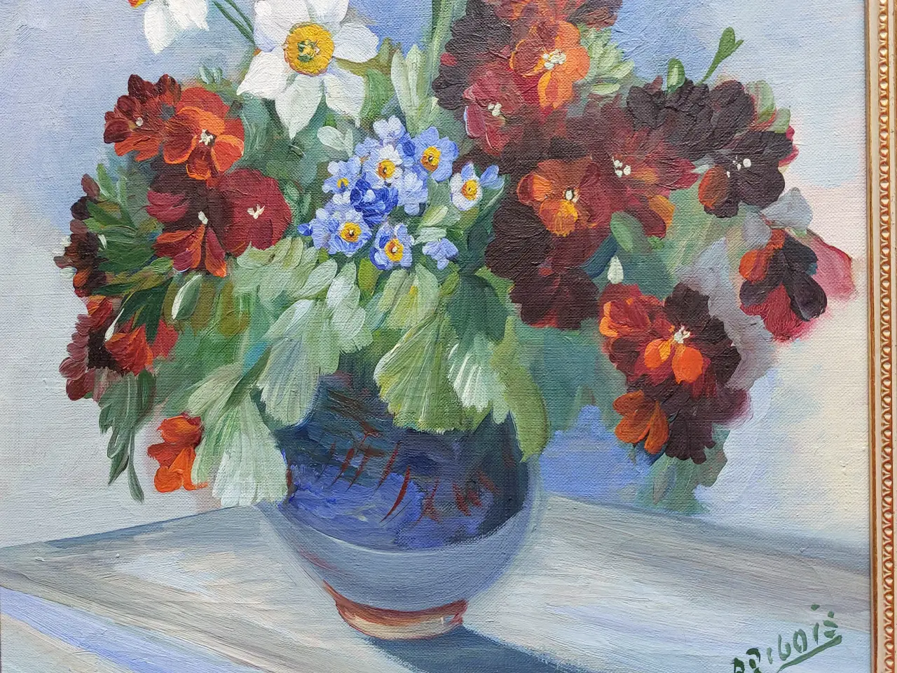 Billede 2 - I. B. DEBOIS  ( 1877 - 1970 ) oliemaleri