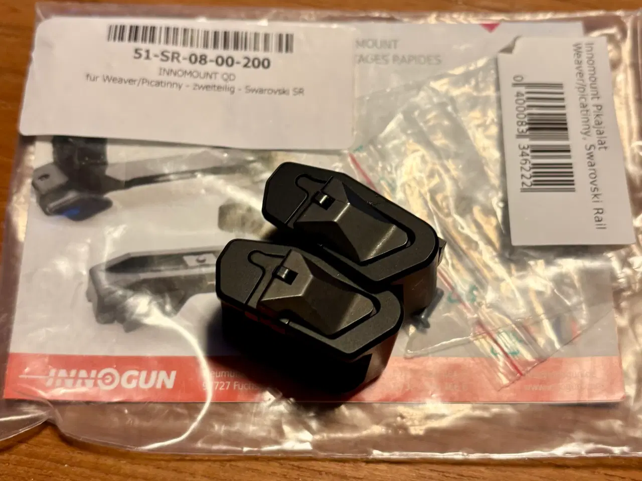 Billede 2 - Weaver picatinny montage til Swarovski rail SR