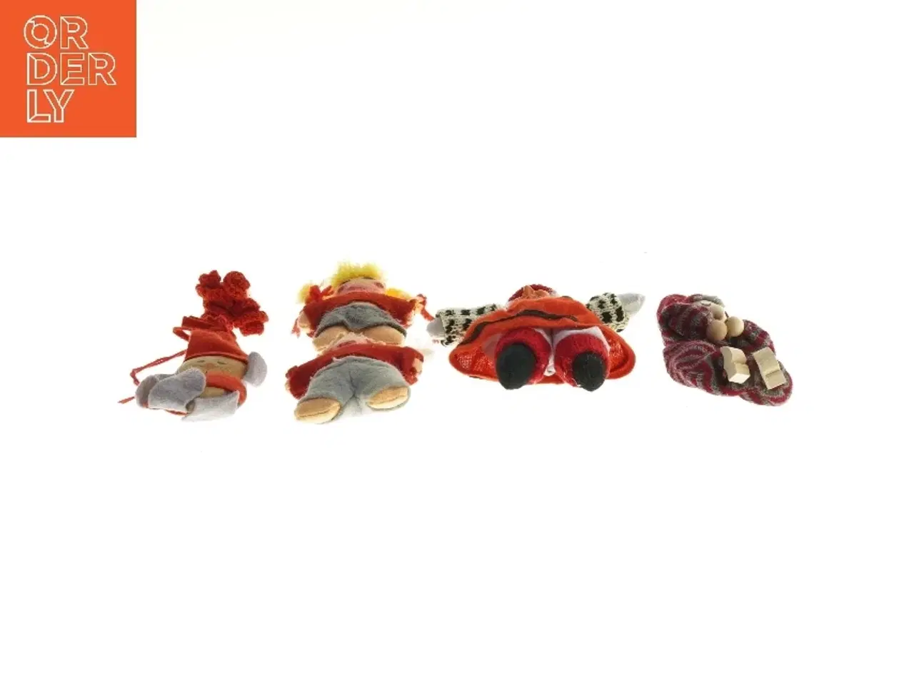 Billede 2 - Små stofdukker i juletema (str. 5-20 cm)