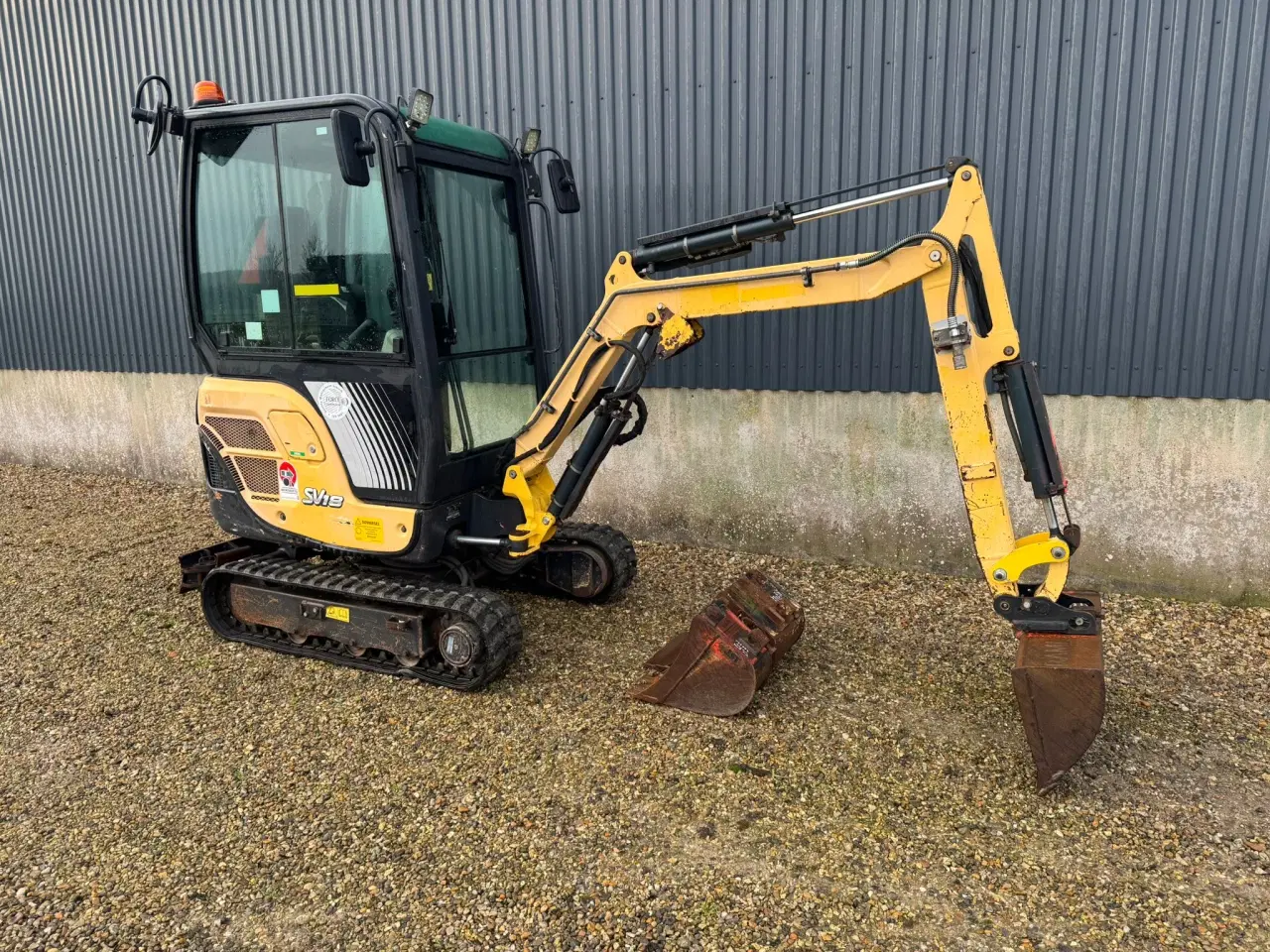 Billede 4 - Yanmar SV18 minigraver 