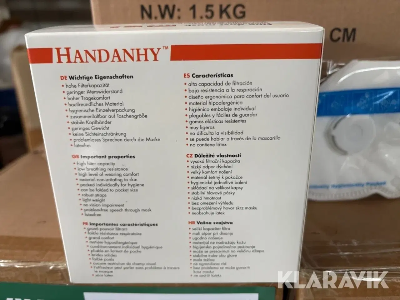 Billede 7 - Masker Handanhy FFP3 NR D