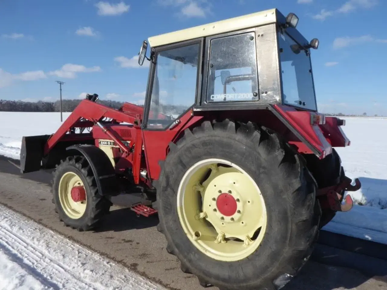 Billede 2 - Traktor - IHC 844S 4x4 / 80 hk