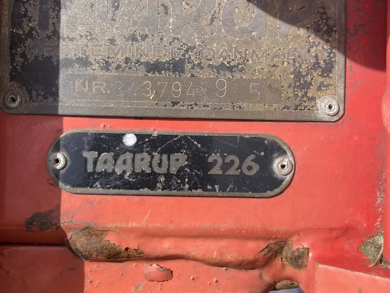 Billede 1 - Taarup/ Kverneland 226