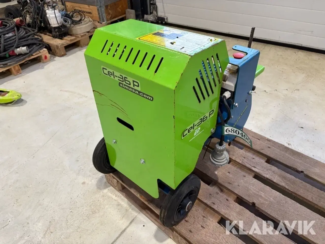 Billede 2 - Armeringsjern klipper Simasa Cel-36 P