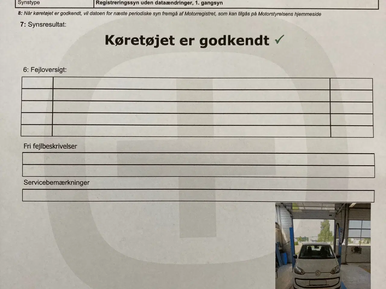 Billede 14 - VW Up 1.0 Nysyn Fejlfrit