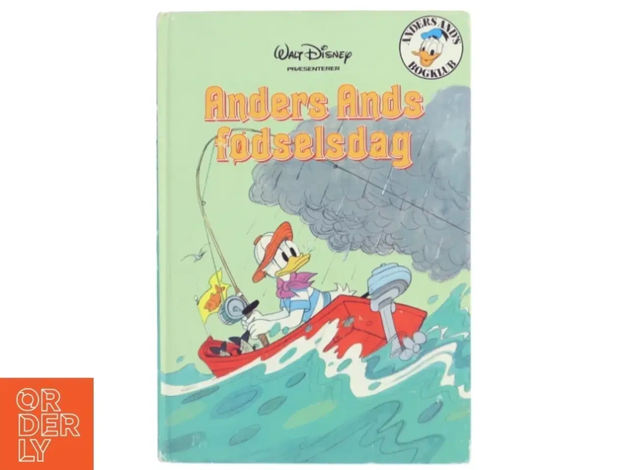 Billede 1 - Anders Ands fødselsdag bog fra Walt Disney