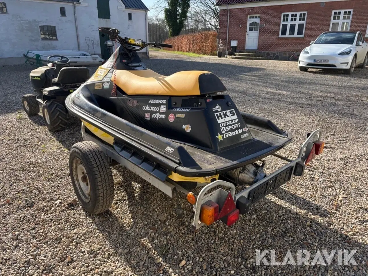 Billede 3 - Vandscooter Polaris SL 1050 med ophalervogn