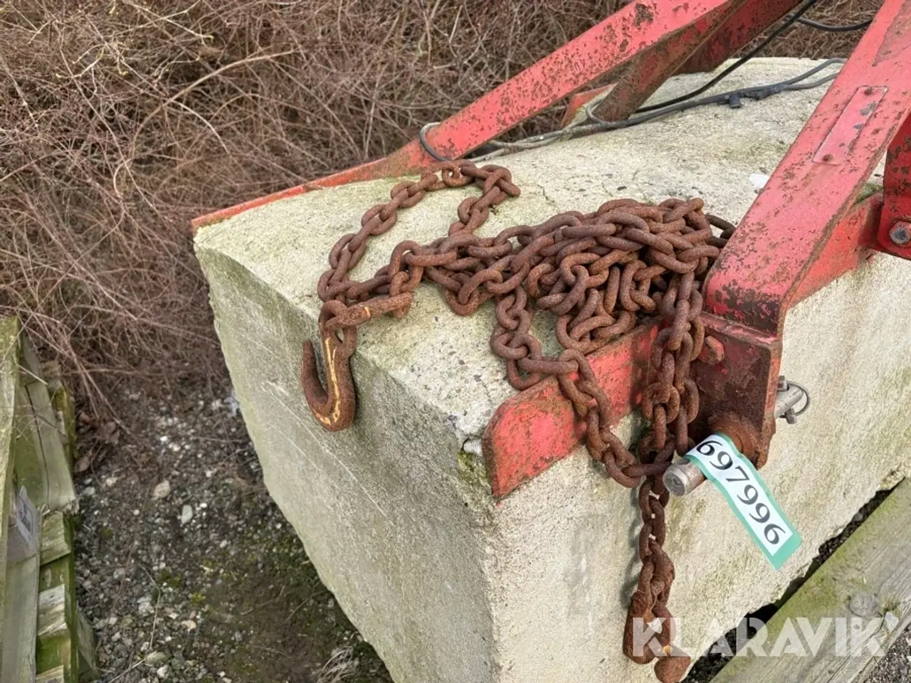 Billede 12 - Vægtklods beton med kobling