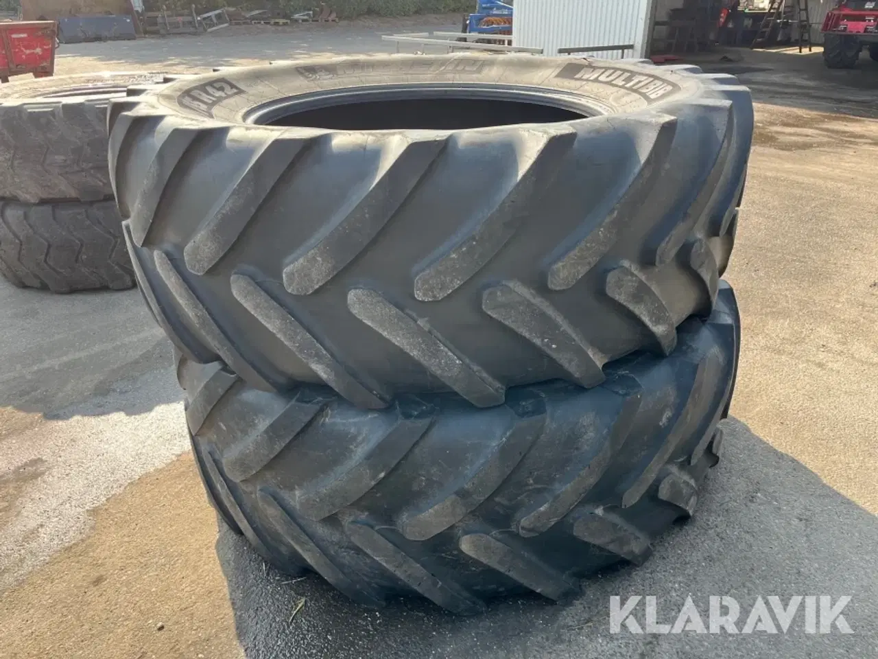 Billede 3 - Traktordæk Michelin Multibib 650/65R42