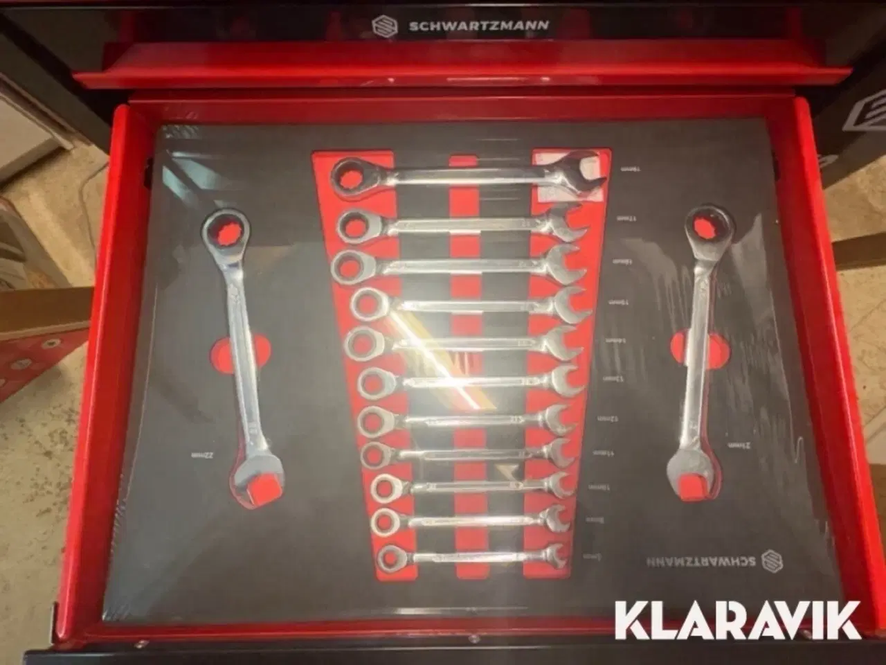 Billede 6 - Værktøjsvogn Schwartzmann 259 dele værktøj