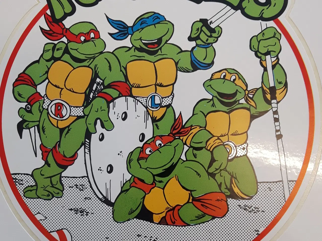 Billede 2 - Klistermærke Teenage Mutant Hero Ninja Turtles