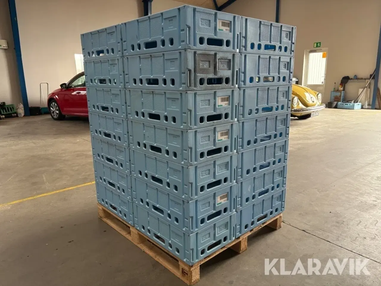 Billede 3 - Plastik folde kasser 35 styk