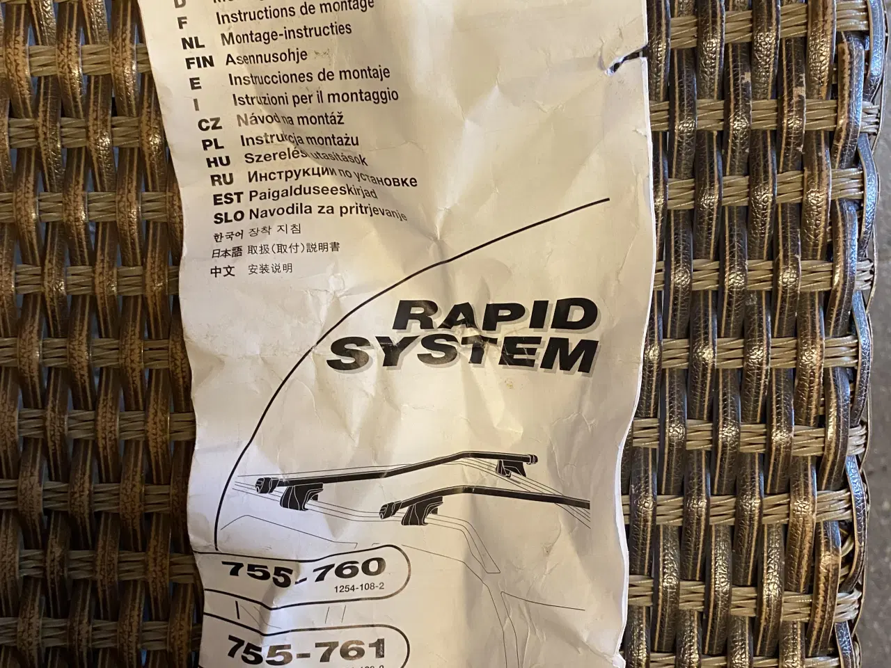 Billede 6 - Thule tagbøjler 755