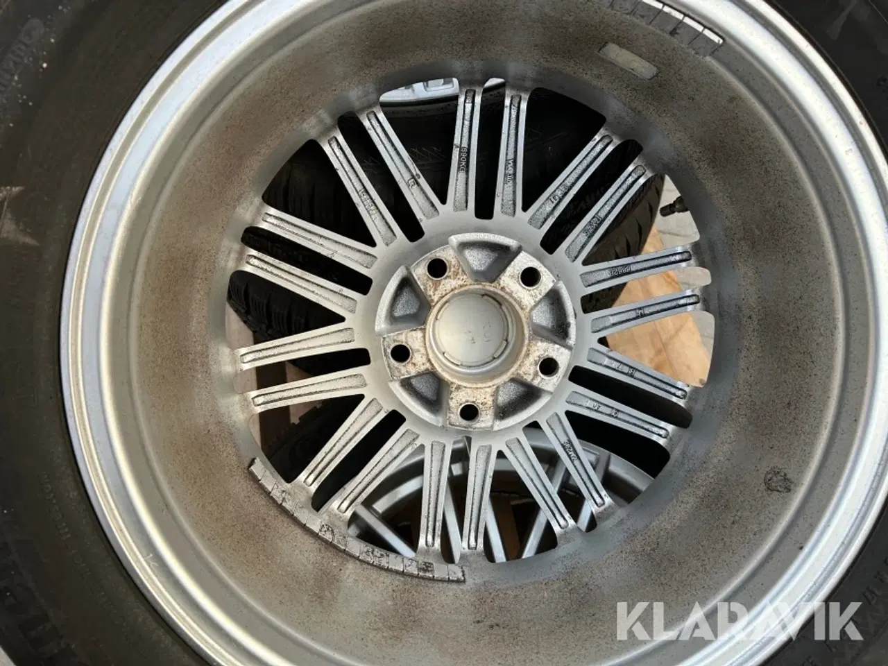 Billede 10 - Alufælge med dæk Mega wheels