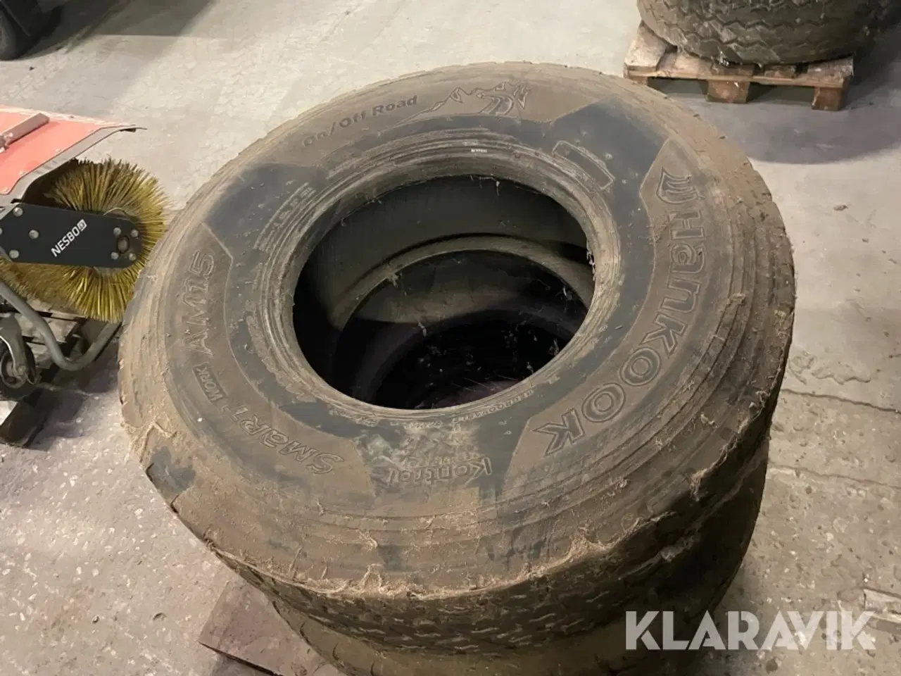 Billede 6 - Lastbildæk Hankook 445/65R22.5 2 styk