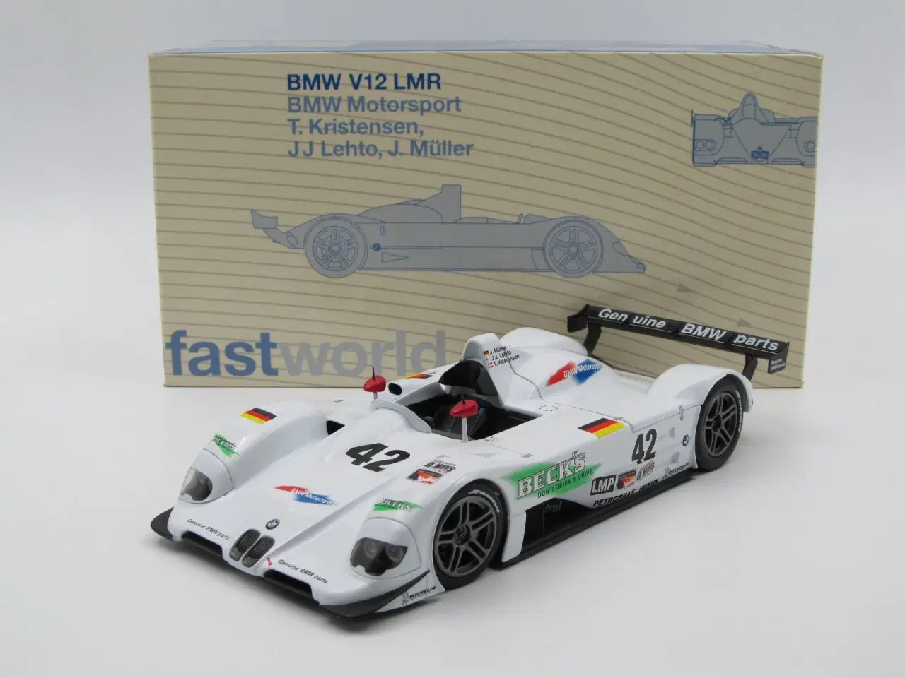 Billede 10 - Tom K - BMW V12LMR #42 Sebring 1999 - 1:18